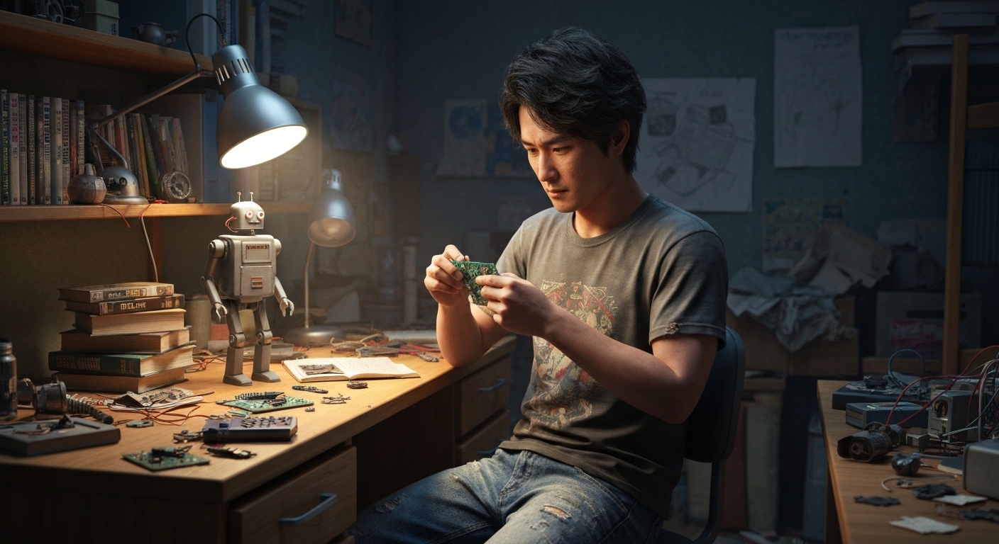 ただのロボットオタクから3000億円企業の創業者へ