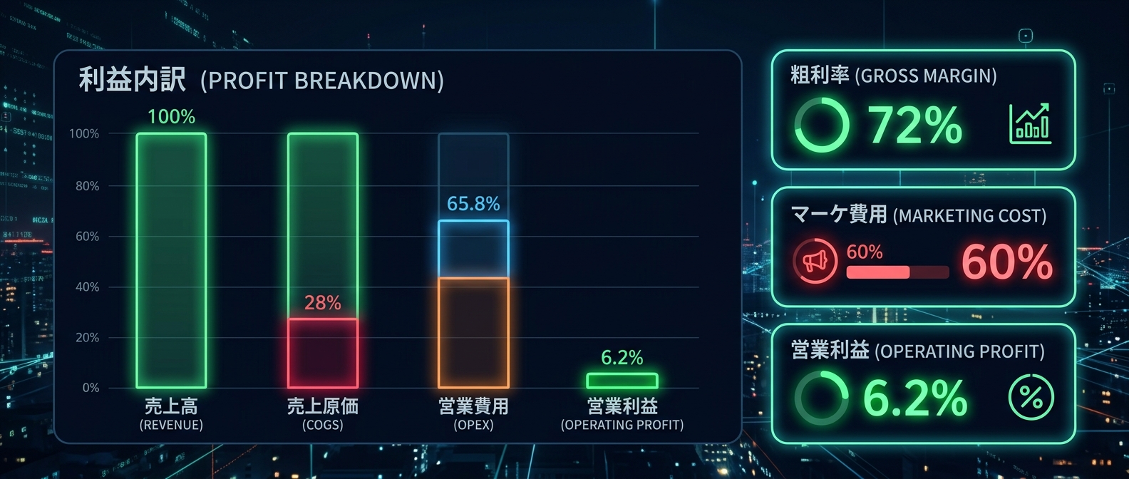 D2Cのリアルな損益構造