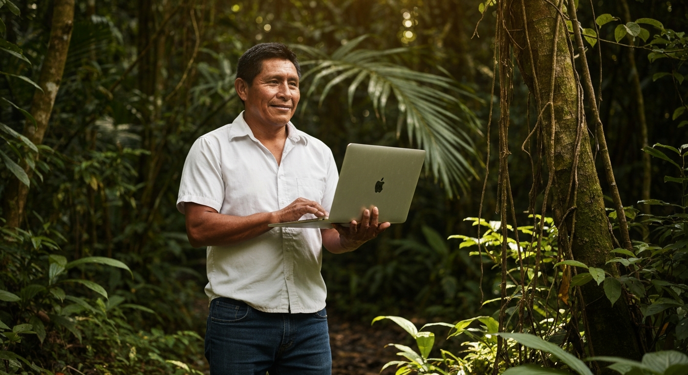 資金もコネもないジャングルの先住民エンジニアが、PC1台で国政を揺るがした