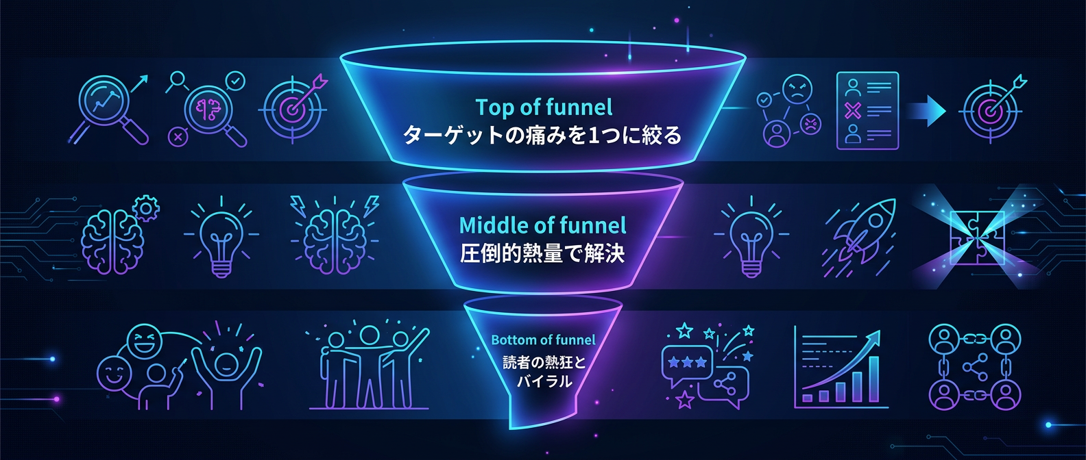 常識を破壊する「ワンイシュー・熱狂ファネル」の構造
