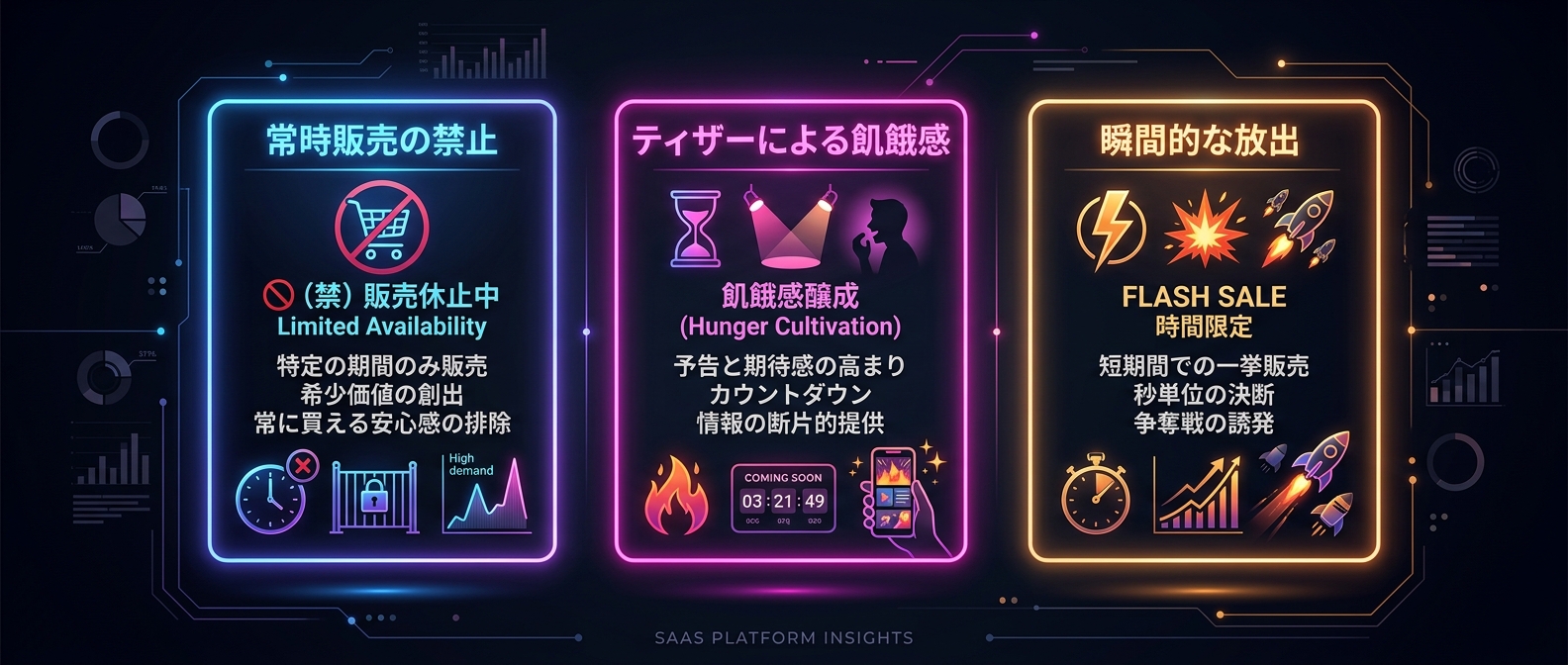 「カルト・ドロップ戦略」の3つの掟