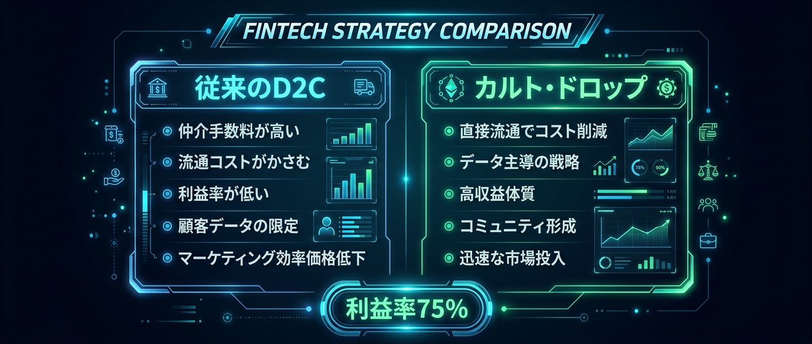 圧倒的な利益を生むキャッシュフロー比較