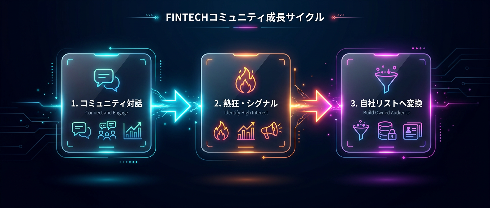 トライブ・シグナル戦略の3ステップ