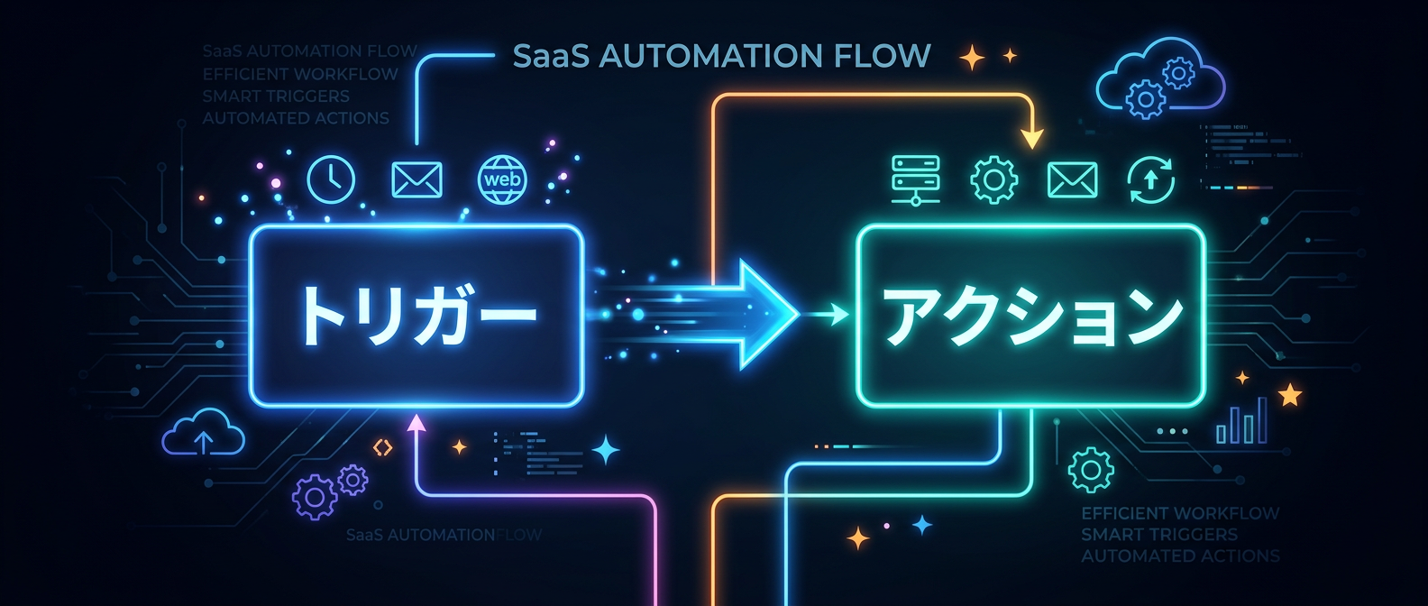 自動化の基本構造「トリガー」と「アクション」