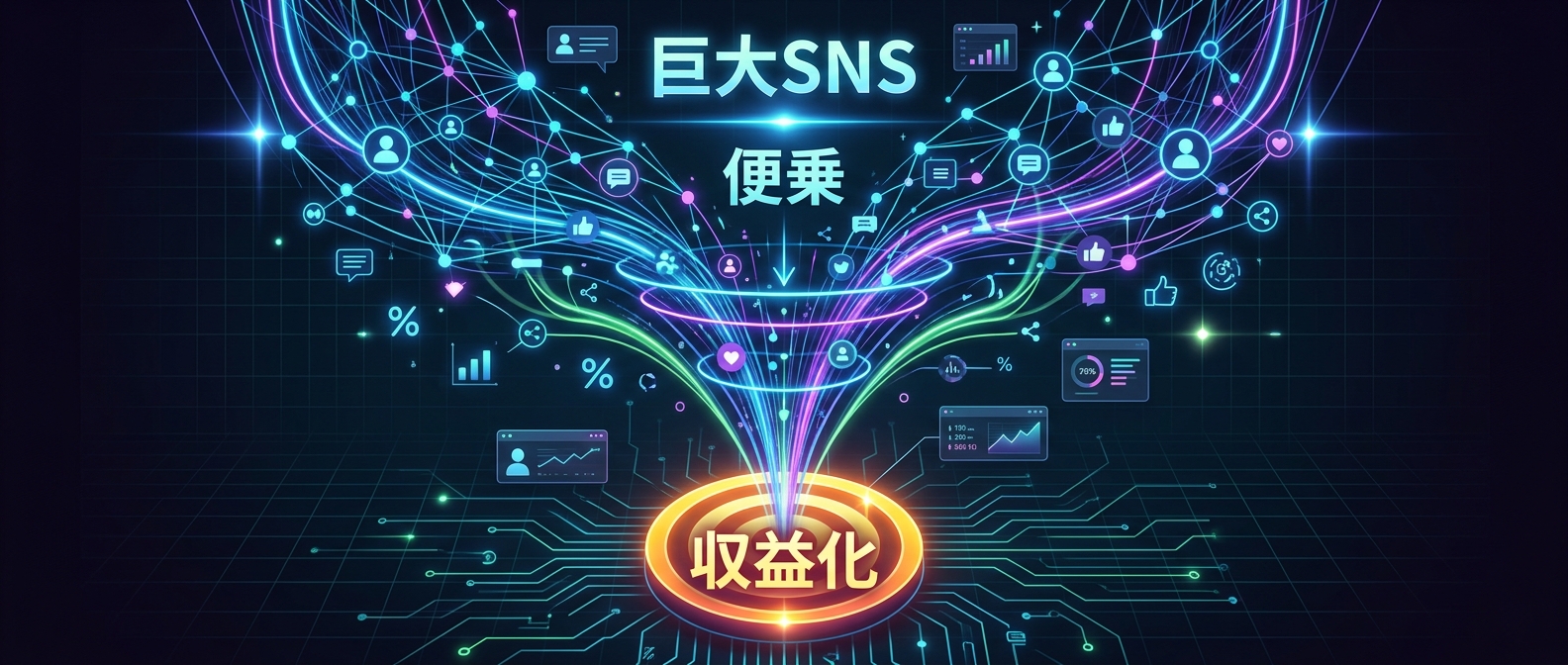 すでに人が集まっている場所に商品を置くOPA戦略