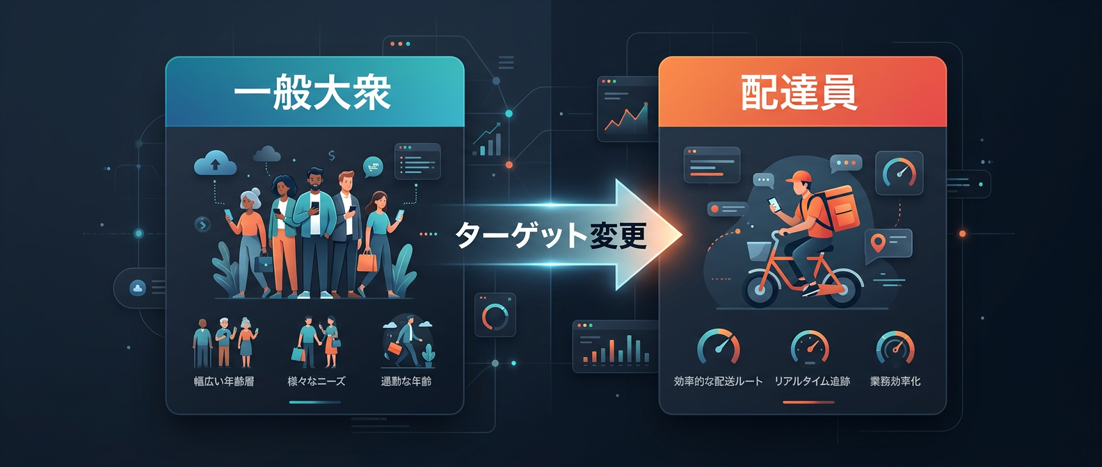 大衆から配達員へ。ターゲットを絞り込む「ディープ・ニッチ・サブスク」の概念