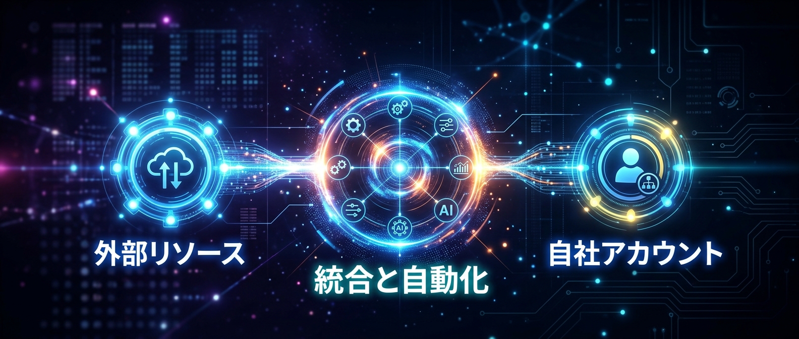 SNS運用における「買収」の技術。外部リソースを統合し自動化する