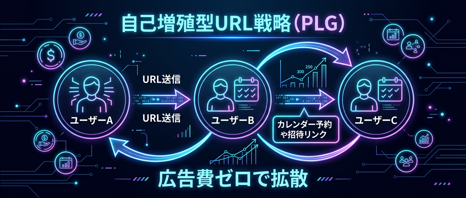 広告費ゼロで拡散する「自己増殖型URL戦略」の仕組み