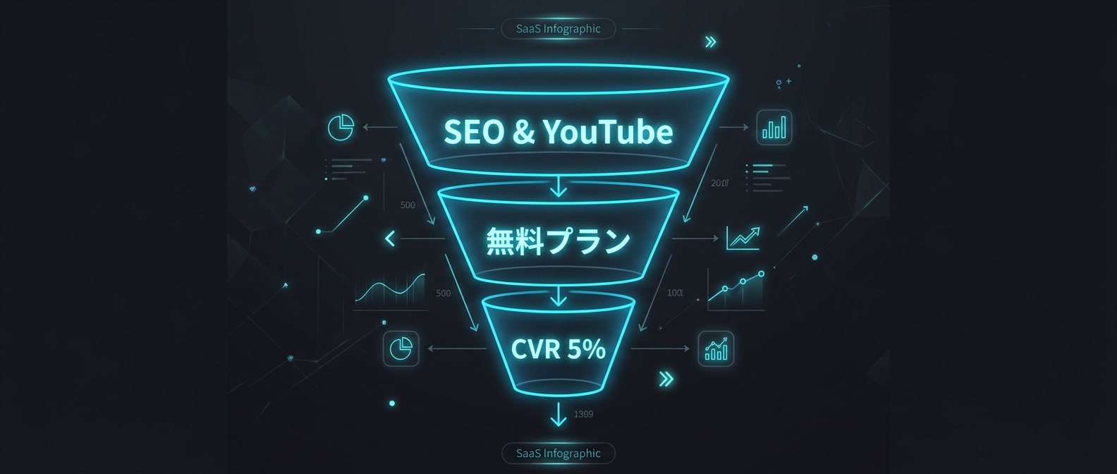 24時間365日、勝手に顧客を連れてくる「無敗のストック・ファネル」