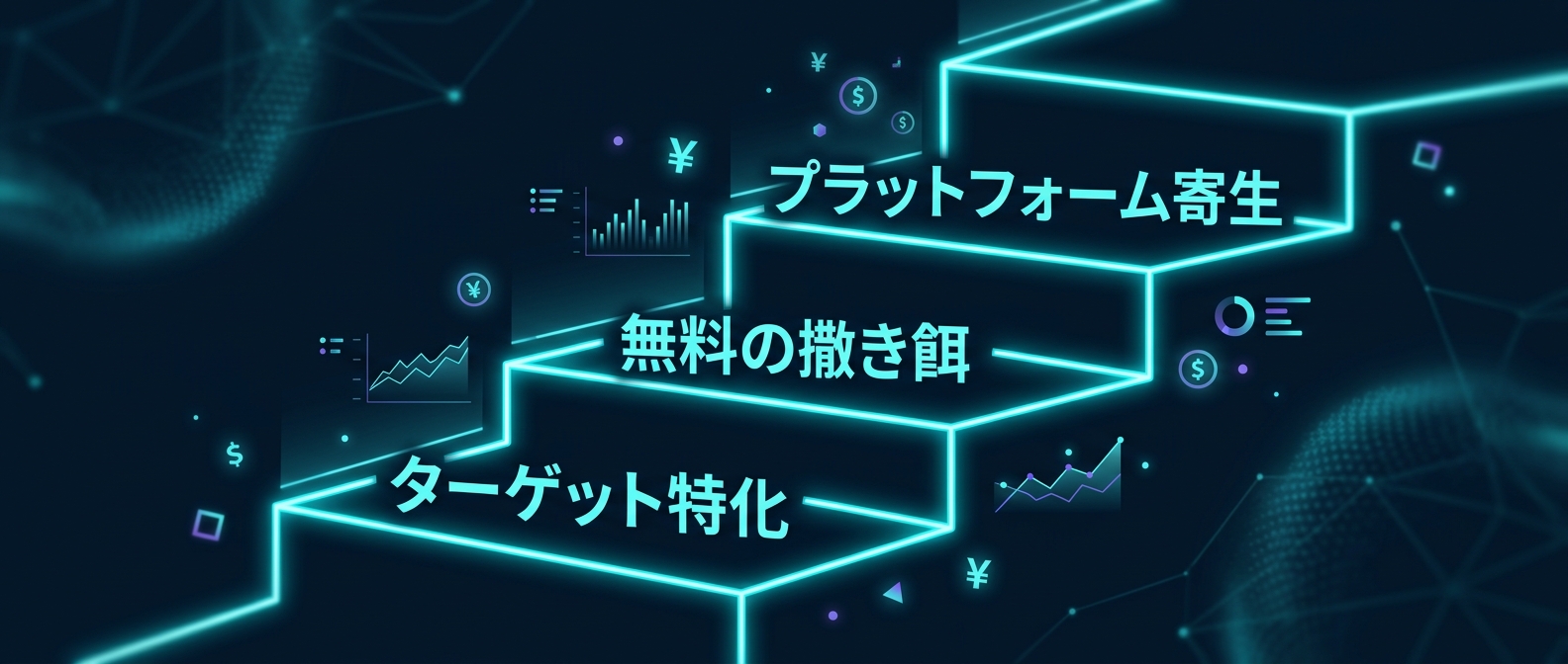 弱者が勝つための「寄生型フライホイール」構築ステップ