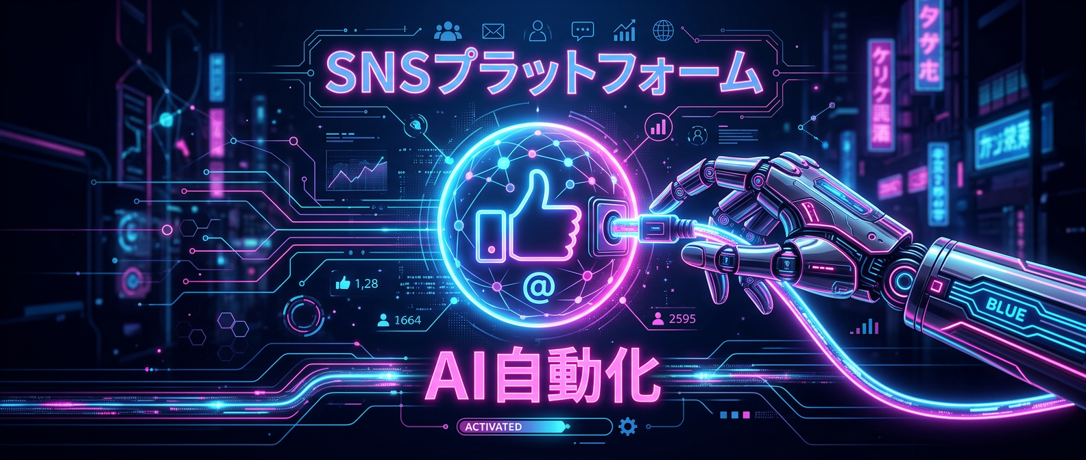 巨大プラットフォームにAIを「寄生」させるSNS運用