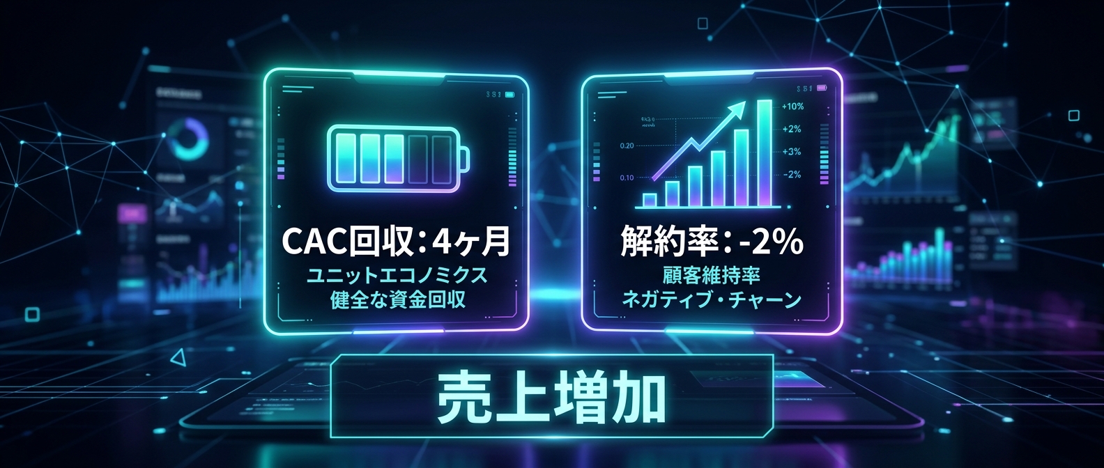 SaaSの黄金法則を証明する「ネガティブチャーン」