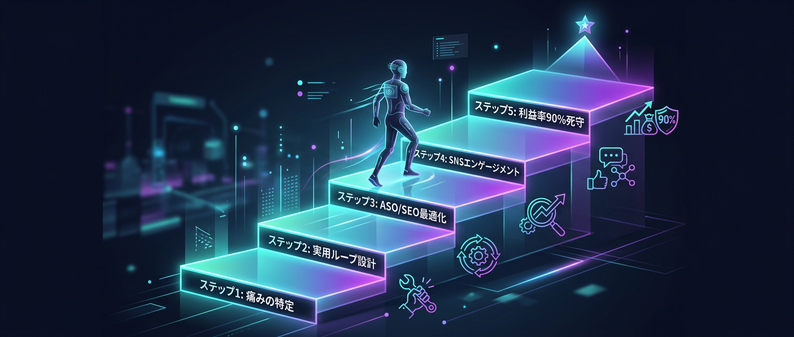 ゼロコスト集客を実現するための5つのステップ