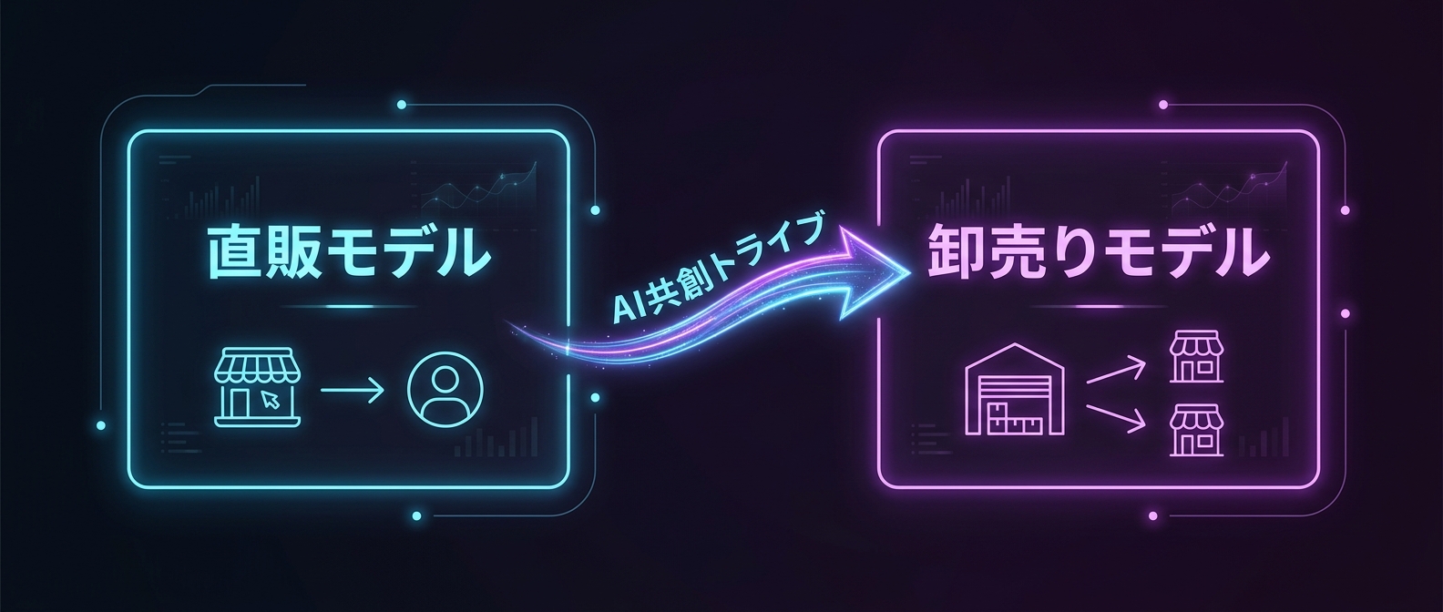 労働集約の直販から、エージェンシー向けの「卸売り」への転換