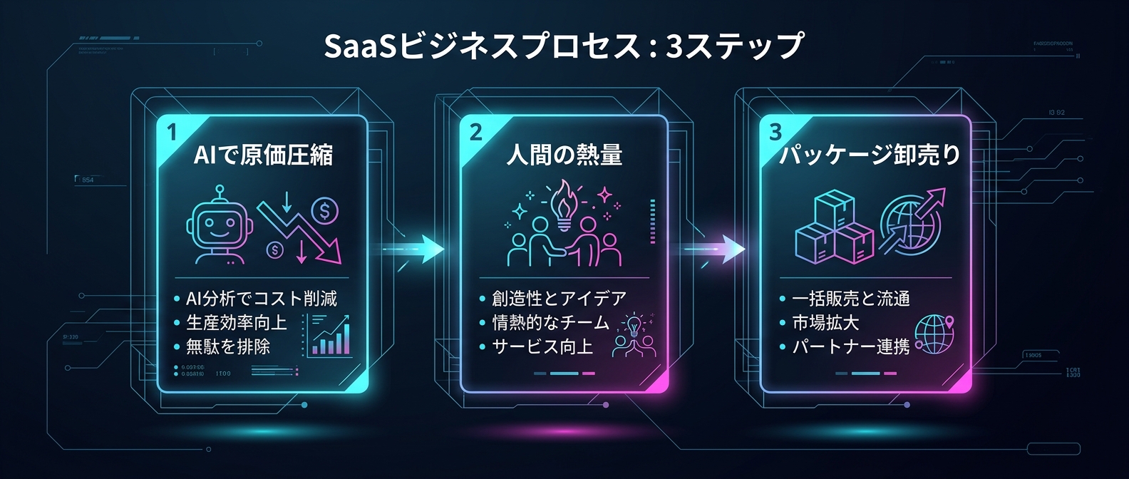 AIの効率性と人間の熱量を掛け合わせたパッケージ化