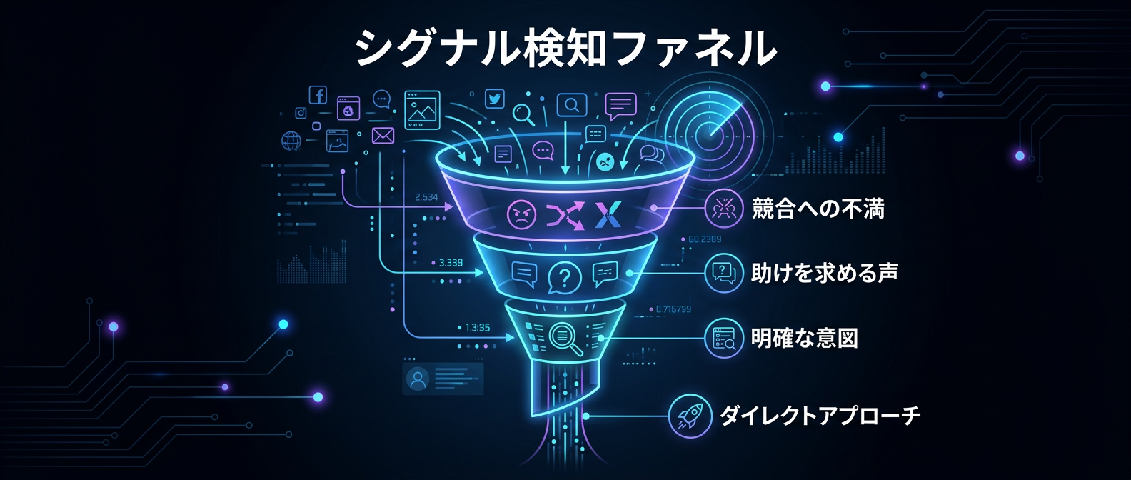 プラットフォームの奴隷を抜け出す「シグナル検知ファネル」の構造