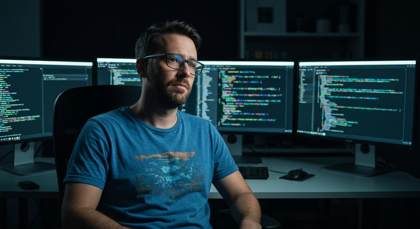 マーケティングを嫌い、コードに没頭する30代のオタクエンジニア