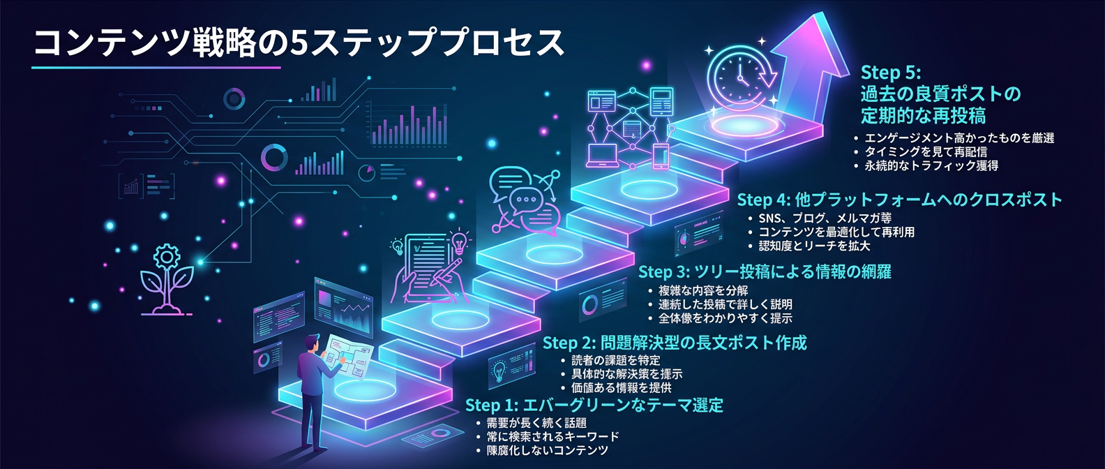 「放置型アセット」構築の5ステップ