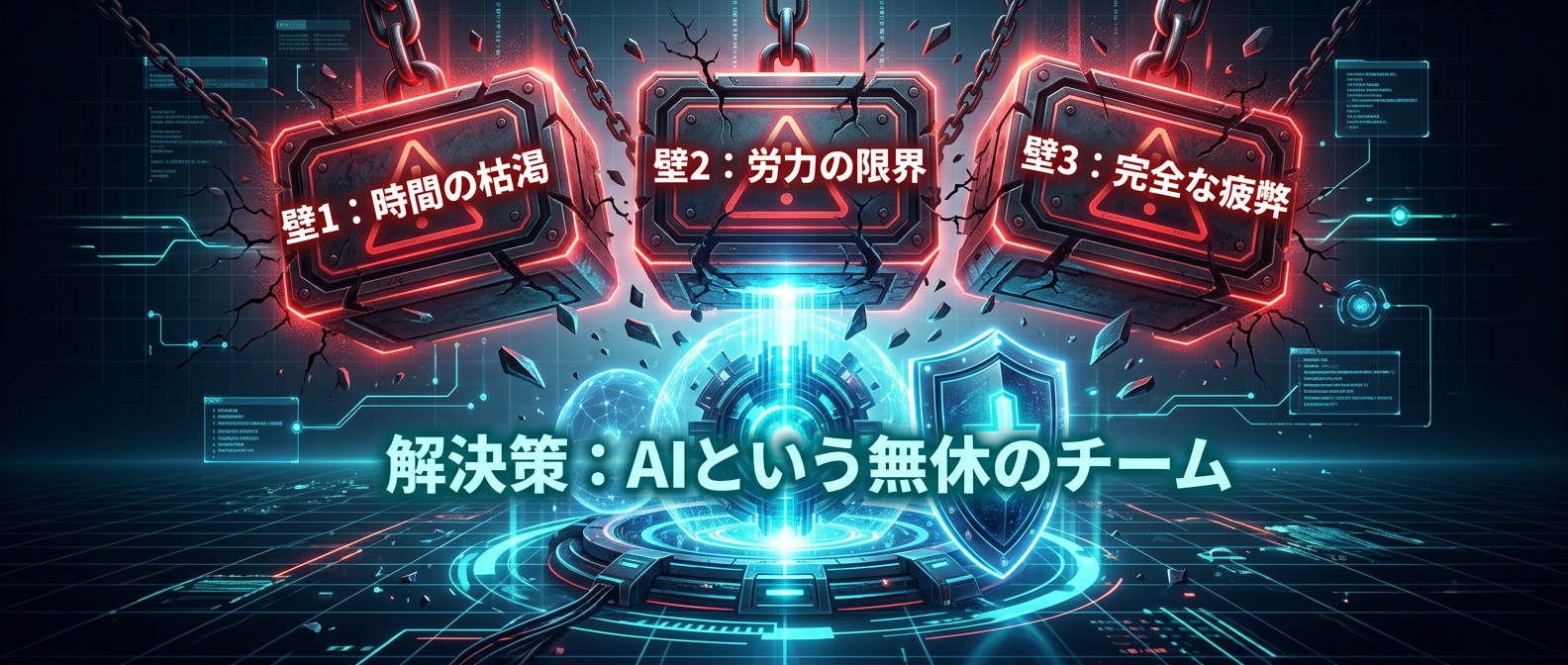 99%が挫折する3つの壁と、それを破壊する「AIという無休のチーム」