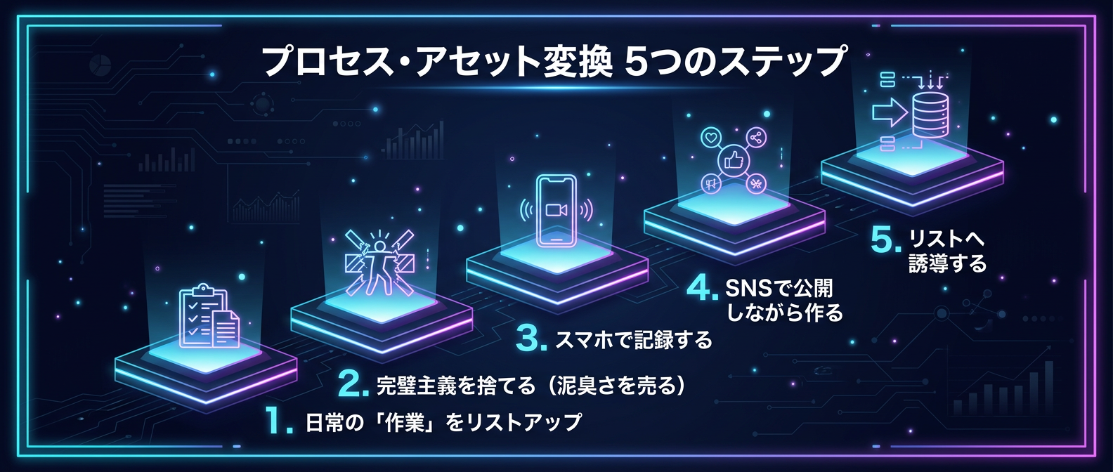 明日から「プロセス・アセット変換」を起動するための5つのステップ