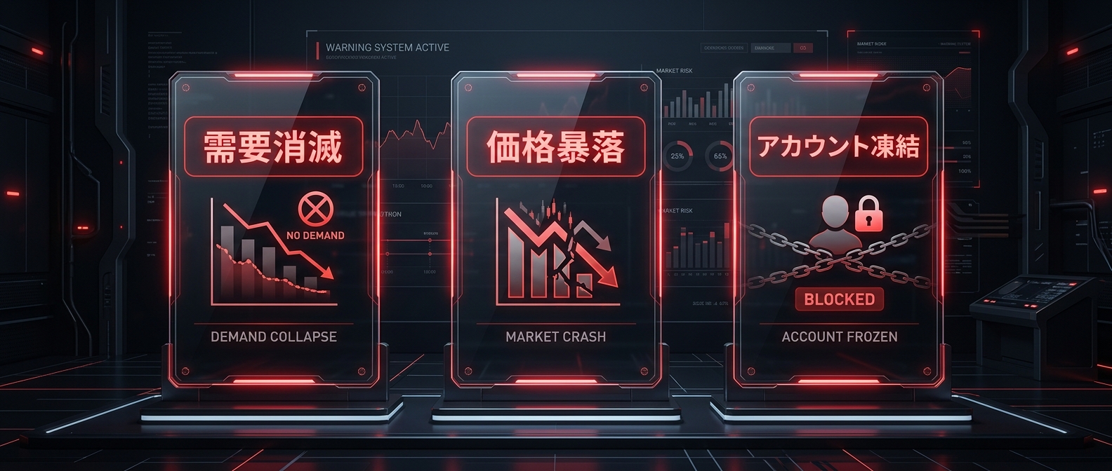 初心者を即死させる3つの罠
