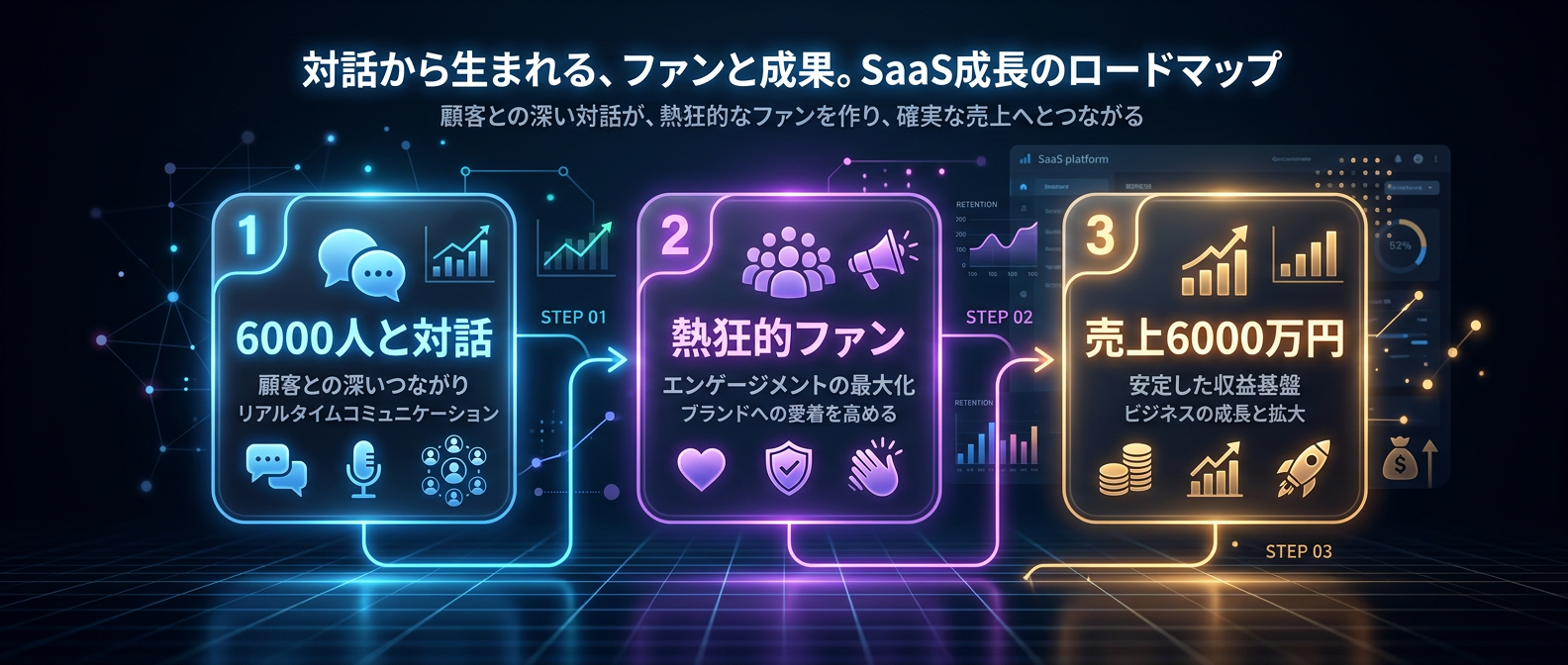 スケールしない泥臭い営業がもたらす爆発的なLTV