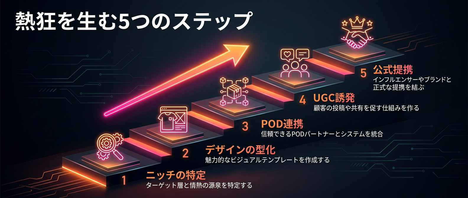 日本市場で感情トライブPODを構築するための5つのステップ