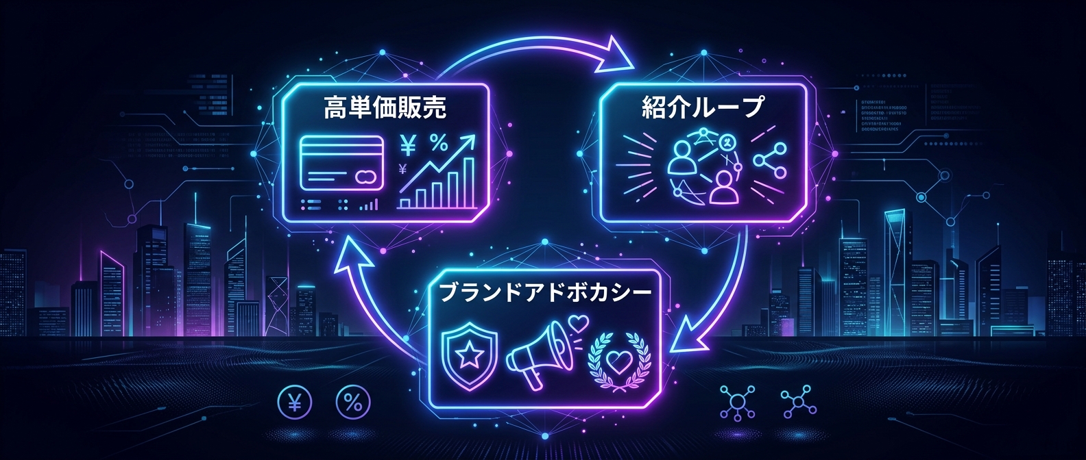 利益率72%を叩き出す「熱狂リファラル・エンジン」の3要素