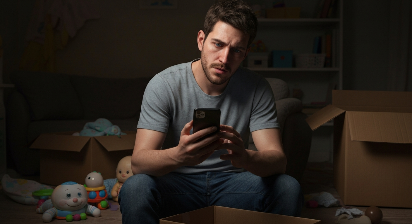 どん底から這い上がった20代の平凡な父親（イメージ）