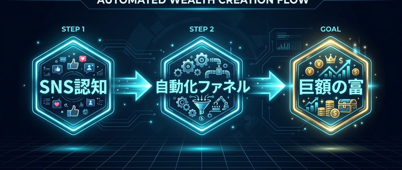 億を稼ぎ出す怪物たちに共通する「SNS×自動化」の構造