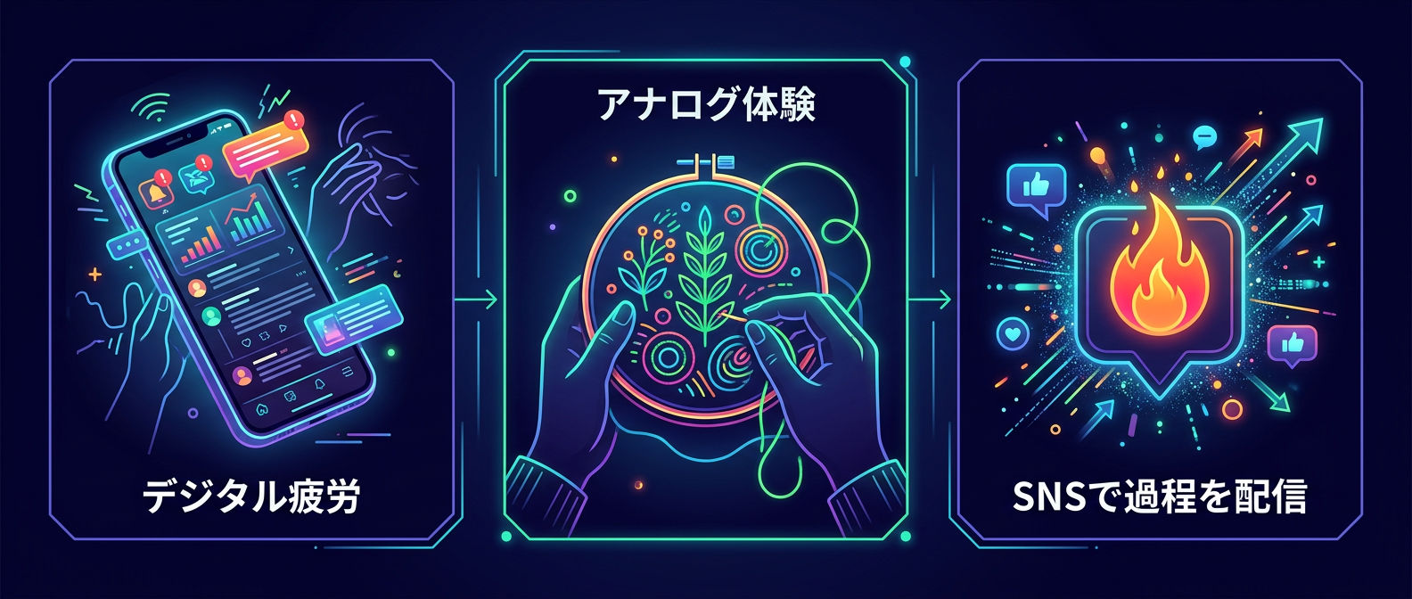 デジタル疲労の反動を利用する「アナログ・リバース戦略」