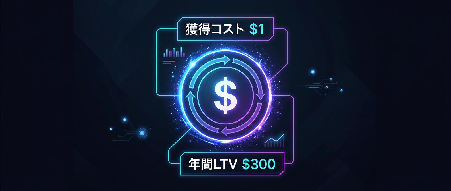 サブスクリプション化による圧倒的なLTV